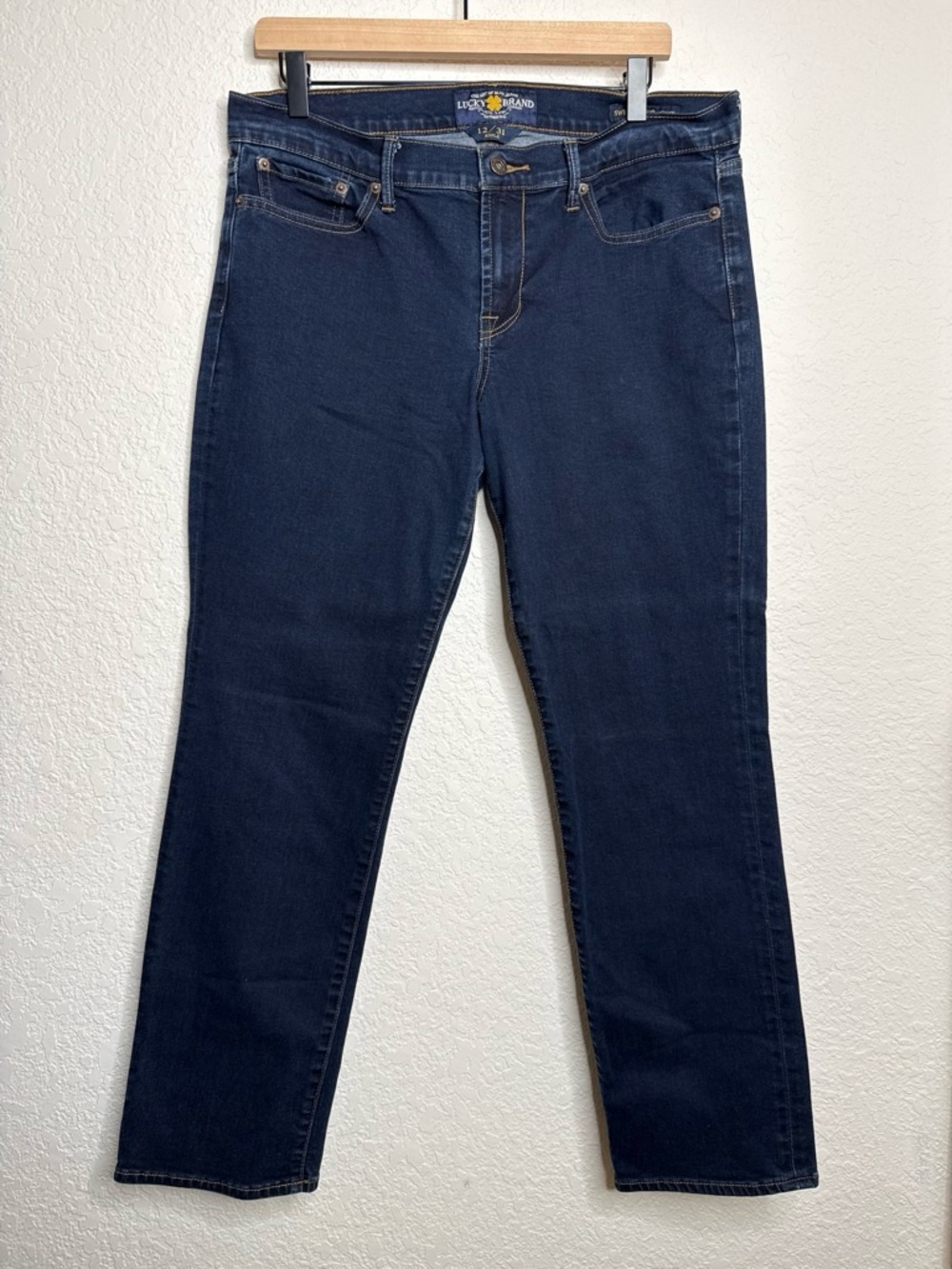 Lucky Brand Sweet’N Straight Ankle Jeans Dark Wash Size 12/31